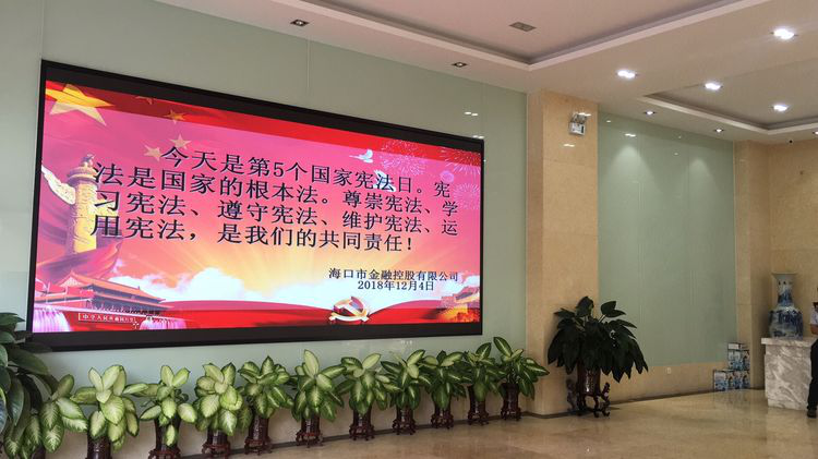 ?？谑袚?dān)保投資有限公司開展12.4國家憲法日宣傳活動(dòng)